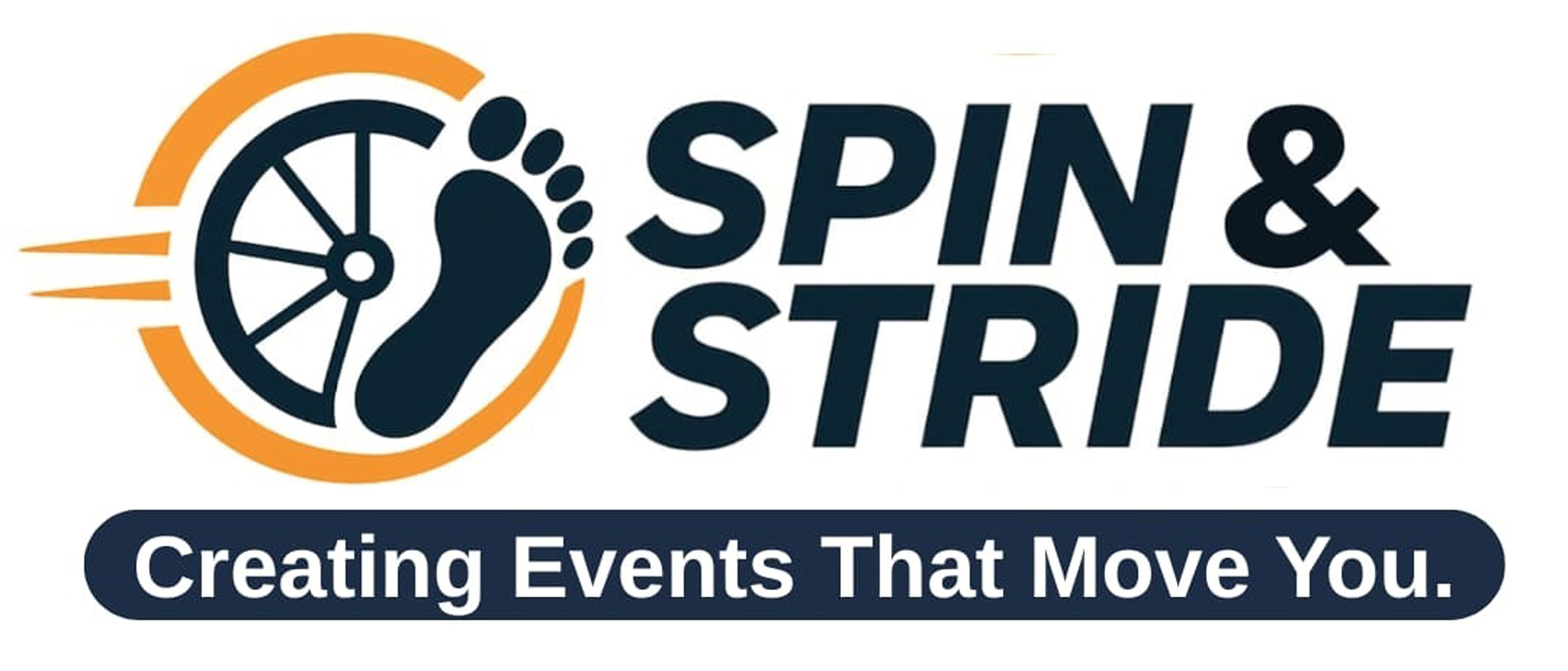 Spin & Stride Fitness Logo