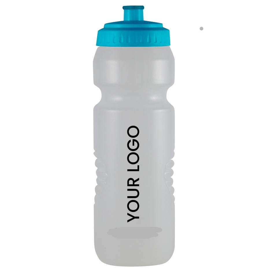 Sport Squeeze Water Bottle with Pull Top Silicon Sipper